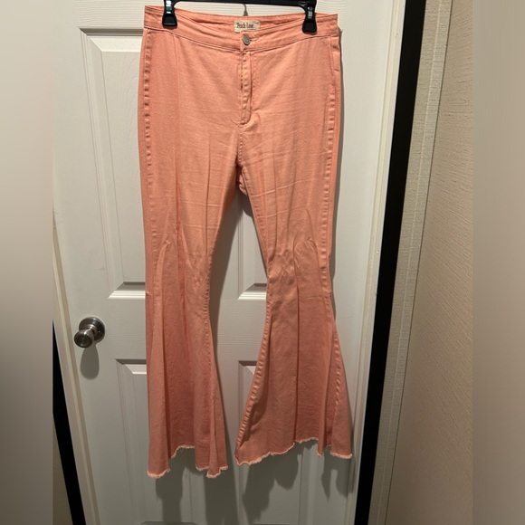 Denim - Pink bell bottoms